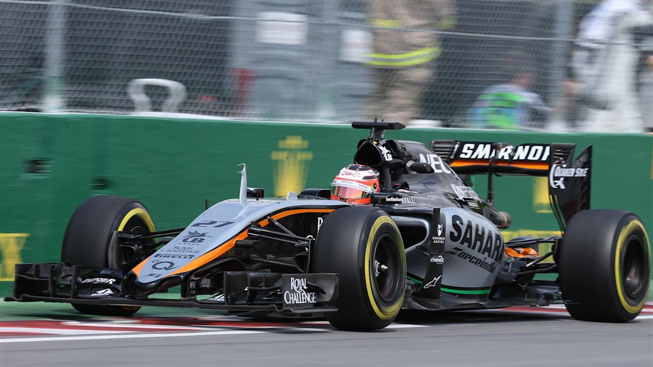 Nico Hulkenberg (GER) Force India VJM08 at Formula One World Championship, Rd7, Canadian Grand Prix, Practice, Montreal, Canada, Friday 5 June 2015. © Sutton Motorsport Images