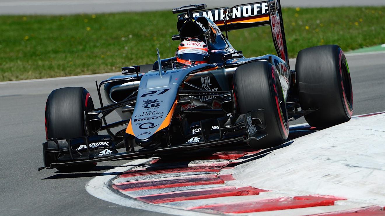 Nico Hulkenberg (GER) Force India VJM08 at Formula One World Championship, Rd7, Canadian Grand Prix, Qualifying, Montreal, Canada, Saturday 6 June 2015. © Sutton Motorsport Images