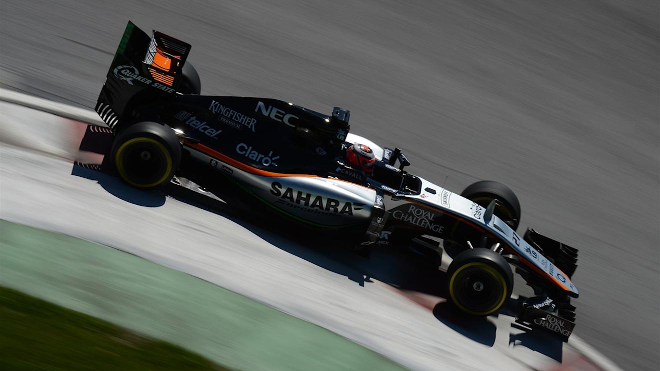 Nico Hulkenberg (GER) Force India VJM08 at Formula One World Championship, Rd7, Canadian Grand Prix, Qualifying, Montreal, Canada, Saturday 6 June 2015. © Sutton Motorsport Images