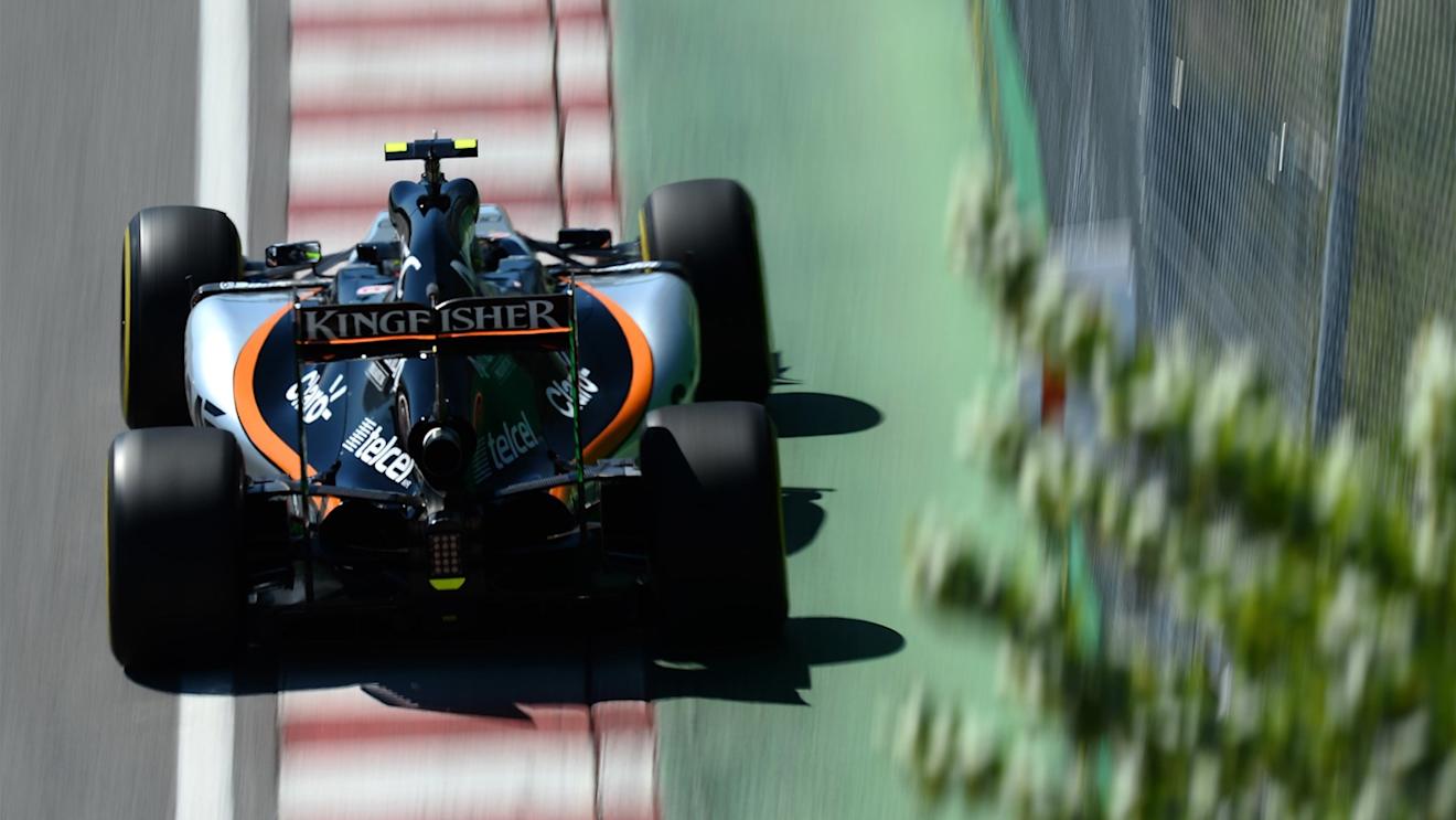 Sergio Perez (MEX) Force India VJM08 at Formula One World Championship, Rd7, Canadian Grand Prix, Qualifying, Montreal, Canada, Saturday 6 June 2015. © Sutton Motorsport Images