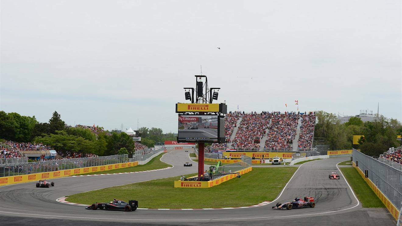 Fernando Alonso (ESP) McLaren MP4-30 and Max Verstappen (NDL) Scuderia Toro Rosso STR10 at Formula One World Championship, Rd7, Canadian Grand Prix, Race, Montreal, Canada, Sunday 7 June 2015. © Sutton Motorsport Images