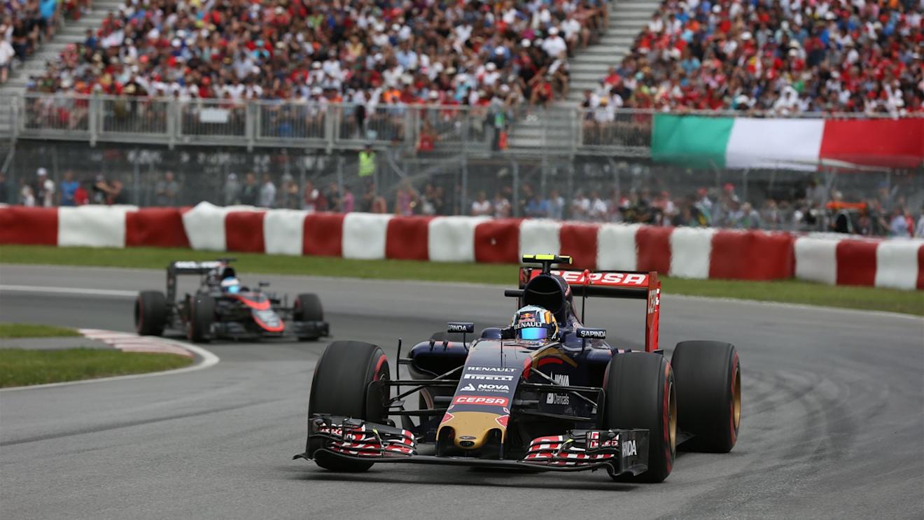 Carlos Sainz (ESP) Scuderia Toro Rosso STR10 at Formula One World Championship, Rd7, Canadian Grand Prix, Race, Montreal, Canada, Sunday 7 June 2015. © Sutton Motorsport Images