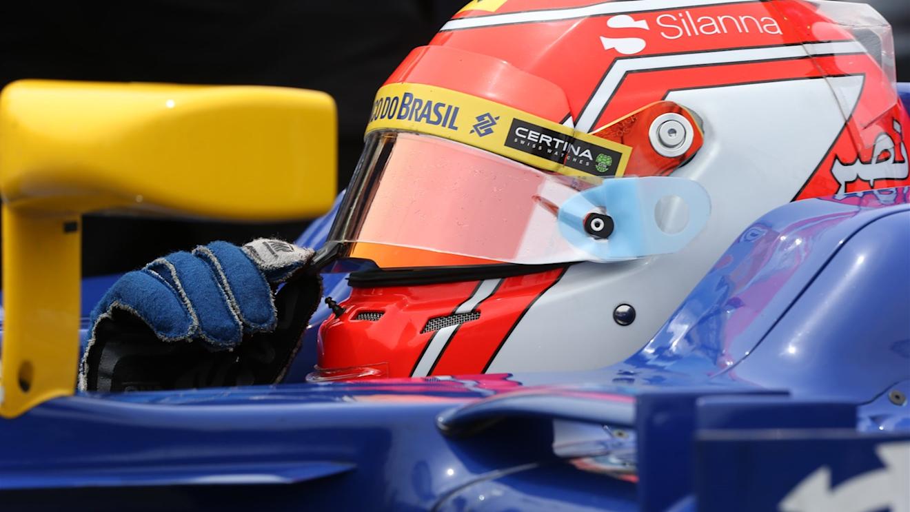 Felipe Nasr (BRA) Sauber C34 on the grid at Formula One World Championship, Rd7, Canadian Grand Prix, Race, Montreal, Canada, Sunday 7 June 2015. © Sutton Motorsport Images
