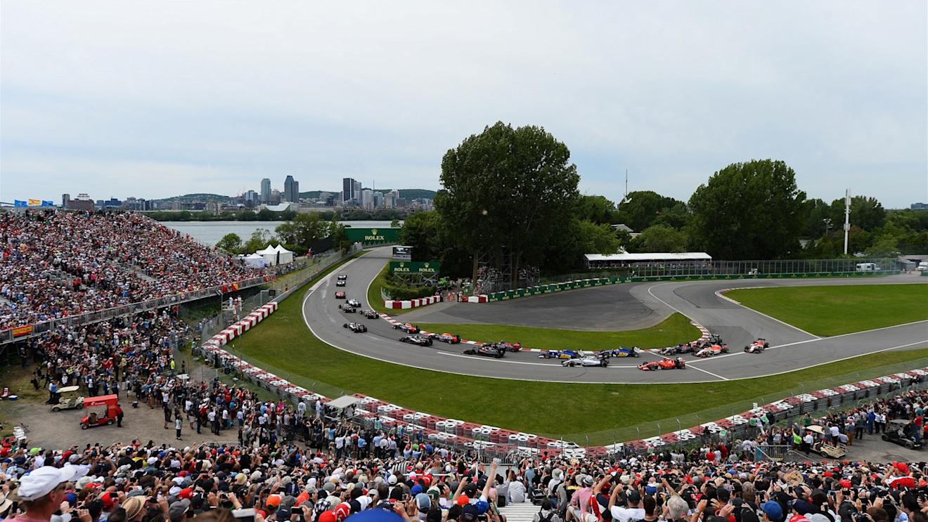 The start of the race at Formula One World Championship, Rd7, Canadian Grand Prix, Race, Montreal, Canada, Sunday 7 June 2015. © Sutton Motorsport Images