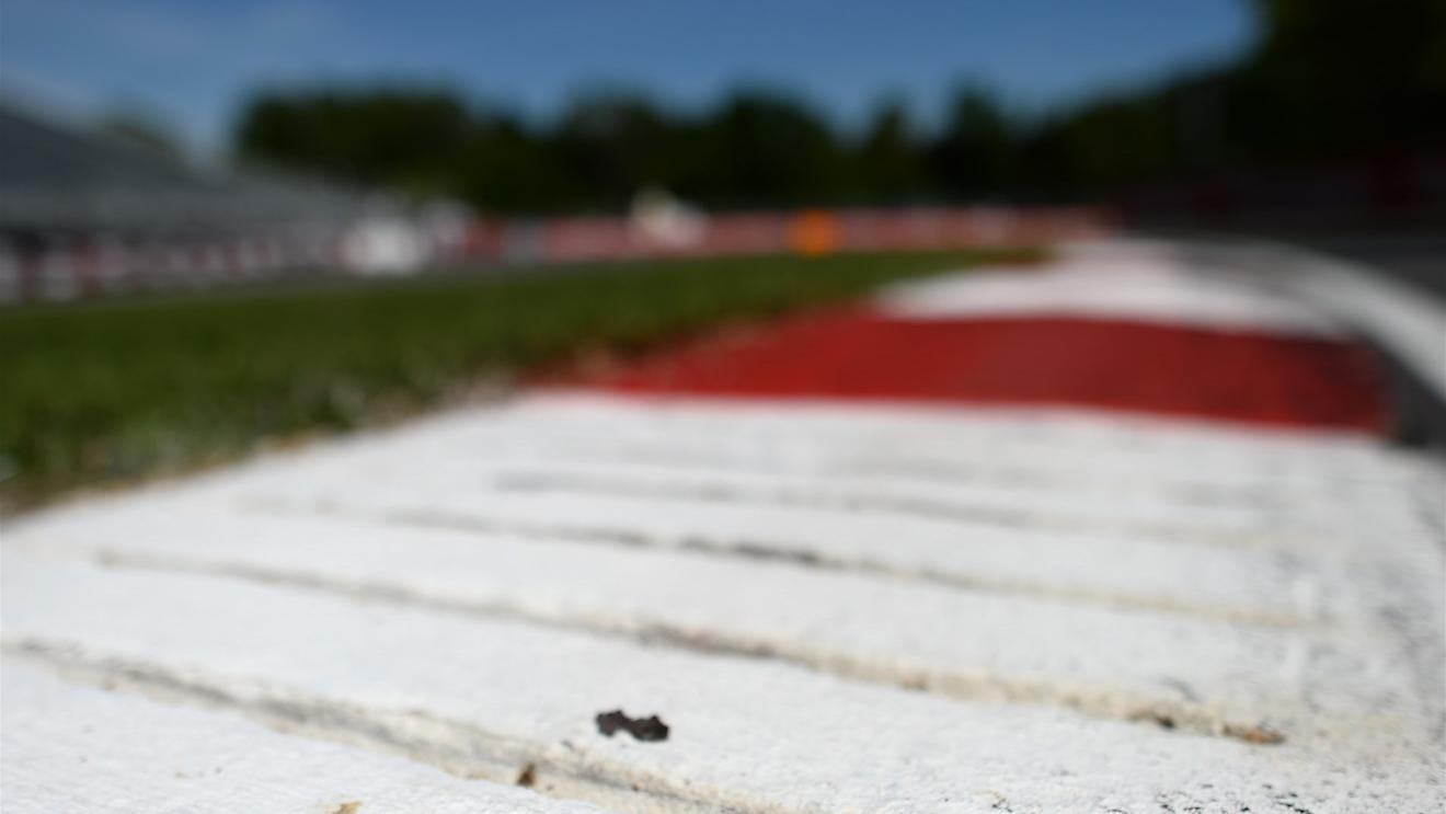 Kerb detail at Formula One World Championship, Rd7, Canadian Grand Prix, Preparations, Montreal, Canada, Thursday 4 June 2015. © Sutton Motorsport Images