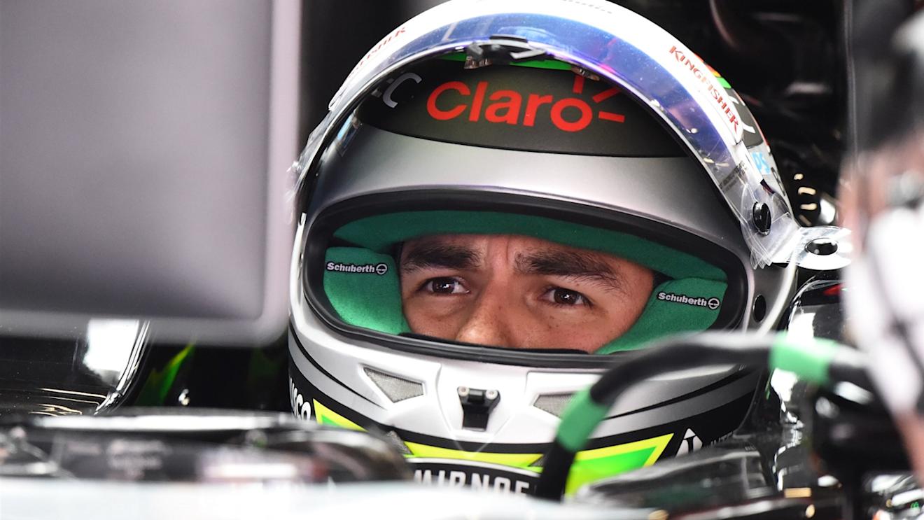 Sergio Perez (MEX) Force India VJM08 at Formula One World Championship, Rd3, Chinese Grand Prix, Practice, Shanghai, China, Friday 10 April 2015. © Sutton Motorsport Images