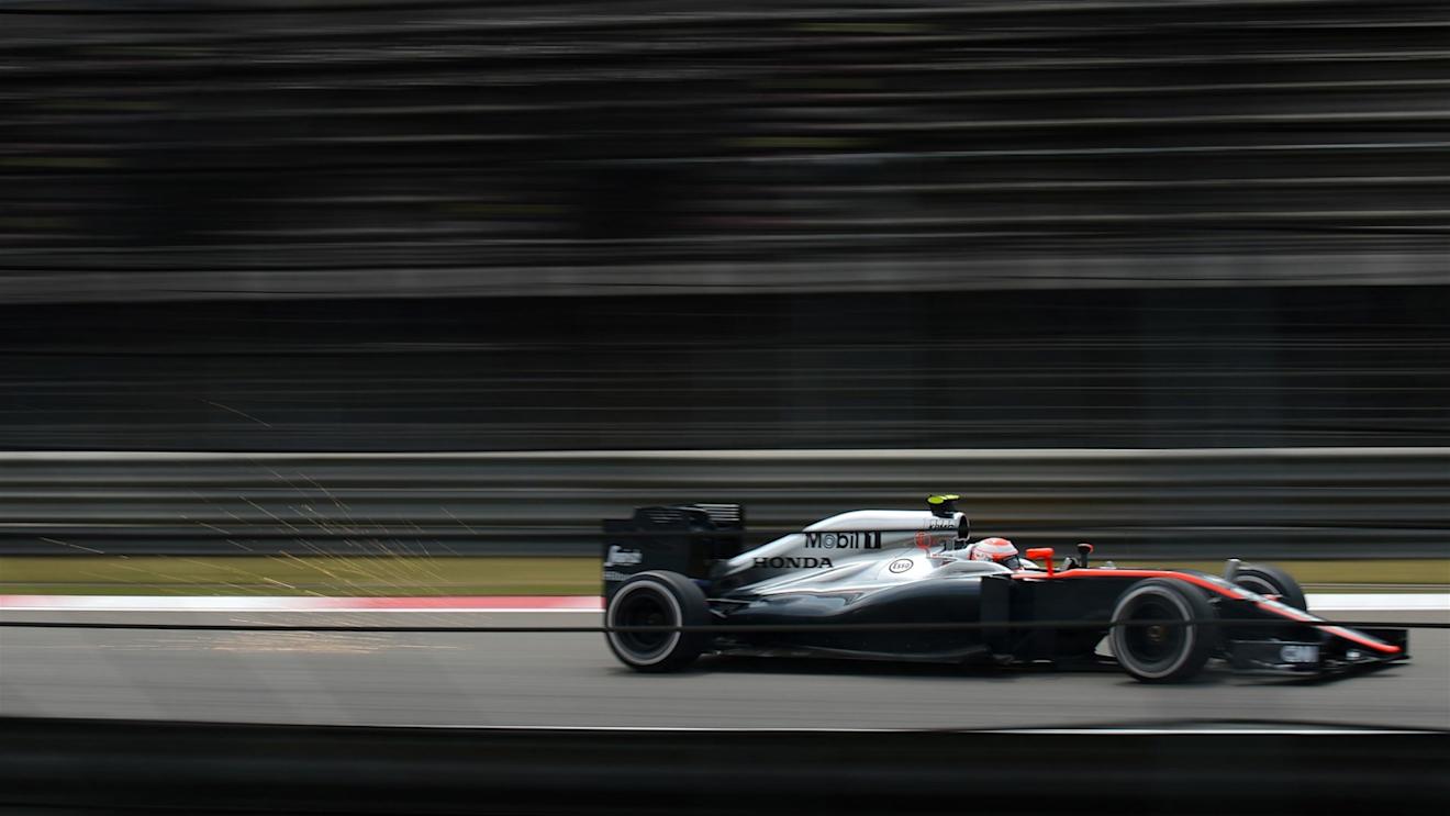 Jenson Button (GBR) McLaren MP4-30 at Formula One World Championship, Rd3, Chinese Grand Prix, Practice, Shanghai, China, Friday 10 April 2015. © Sutton Motorsport Images
