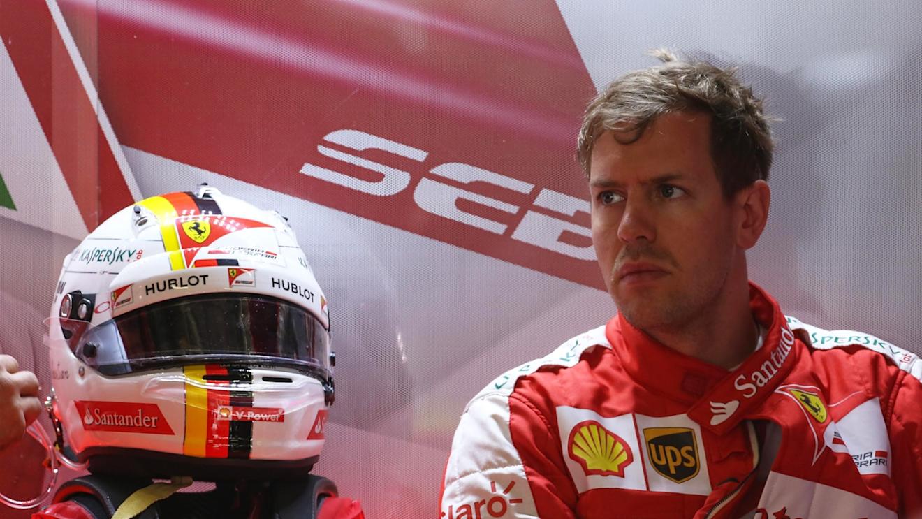 Sebastian Vettel (GER) Ferrari at Formula One World Championship, Rd3, Chinese Grand Prix, Practice, Shanghai, China, Friday 10 April 2015. © Sutton Motorsport Images