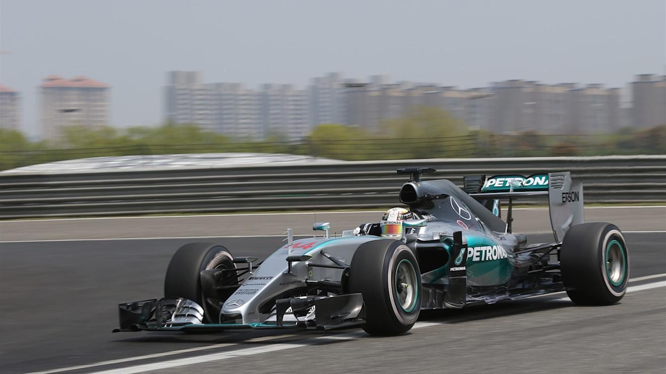 Lewis Hamilton (GBR) Mercedes AMG F1 W06 at Formula One World Championship, Rd3, Chinese Grand Prix, Practice, Shanghai, China, Friday 10 April 2015. © Sutton Motorsport Images