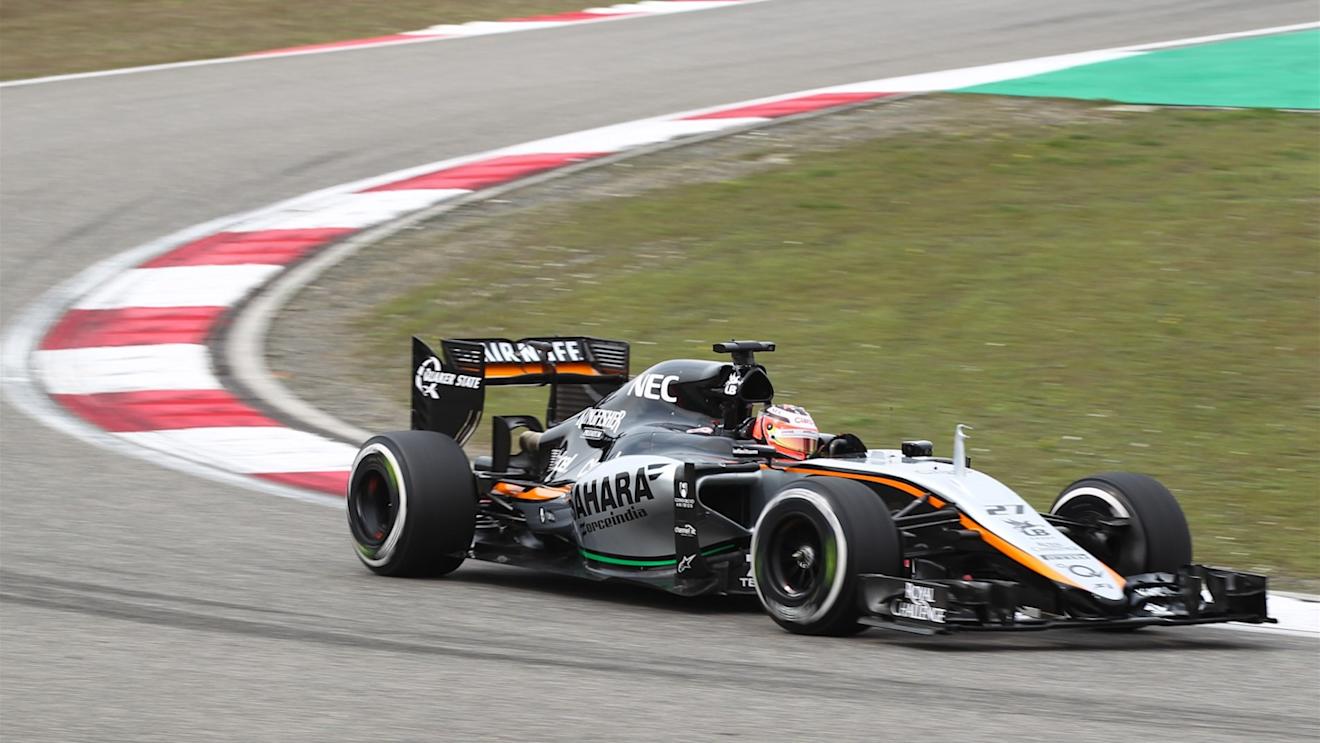 Nico Hulkenberg (GER) Force India VJM08 at Formula One World Championship, Rd3, Chinese Grand Prix, Practice, Shanghai, China, Friday 10 April 2015. © Sutton Motorsport Images