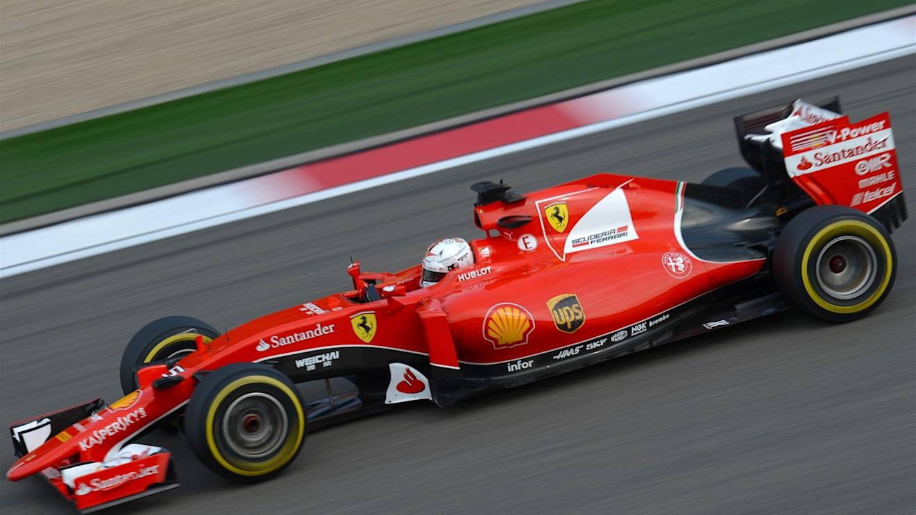 Sebastian Vettel (GER) Ferrari SF15-T at Formula One World Championship, Rd3, Chinese Grand Prix, Practice, Shanghai, China, Friday 10 April 2015. © Sutton Motorsport Images