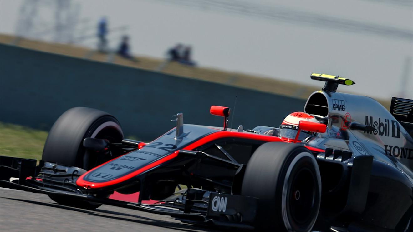 Jenson Button (GBR) McLaren MP4-30 at Formula One World Championship, Rd3, Chinese Grand Prix, Qualifying, Shanghai, China, Saturday 11 April 2015. © Sutton Motorsport Images