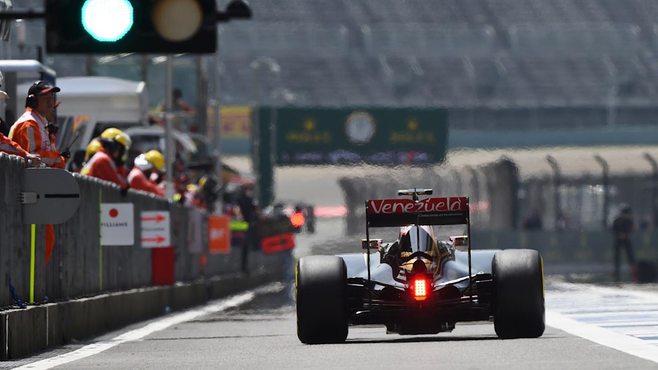 Romain Grosjean (FRA) Lotus E23 Hybrid at Formula One World Championship, Rd3, Chinese Grand Prix, FP3, Shanghai, China, Saturday 11 April 2015. © Sutton Motorsport Images