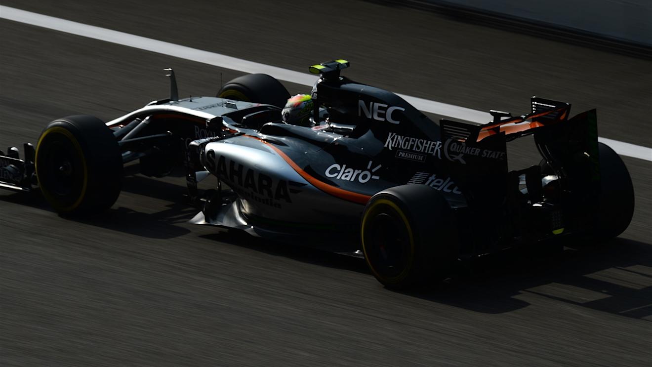 Sergio Perez (MEX) Force India VJM08 at Formula One World Championship, Rd3, Chinese Grand Prix, Qualifying, Shanghai, China, Saturday 11 April 2015. © Sutton Motorsport Images