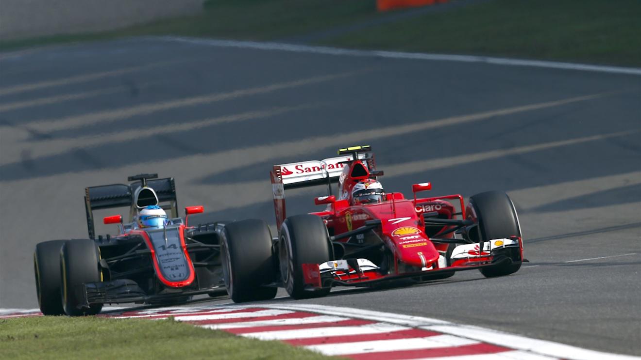 Kimi Raikkonen (FIN) Ferrari SF15-T at Formula One World Championship, Rd3, Chinese Grand Prix, Race, Shanghai, China, Sunday 12 April 2015. © Sutton Motorsport Images
