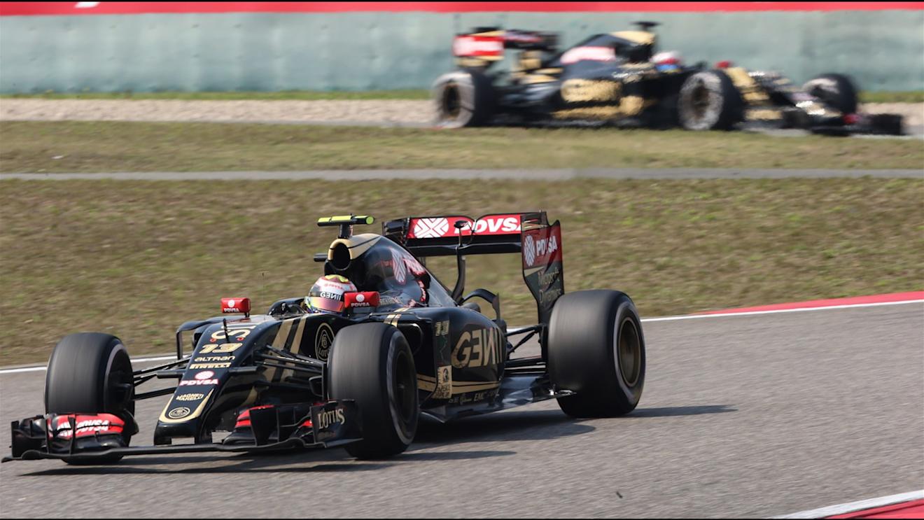 Pastor Maldonado (VEN) Lotus E23 Hybrid at Formula One World Championship, Rd3, Chinese Grand Prix, Race, Shanghai, China, Sunday 12 April 2015. © Sutton Motorsport Images