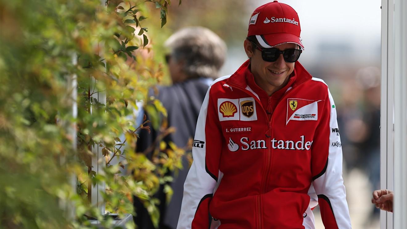 Esteban Gutierrez (MEX) Ferrari Test and Reserve Driver at Formula One World Championship, Rd3, Chinese Grand Prix, Race, Shanghai, China, Sunday 12 April 2015. © Sutton Motorsport Images