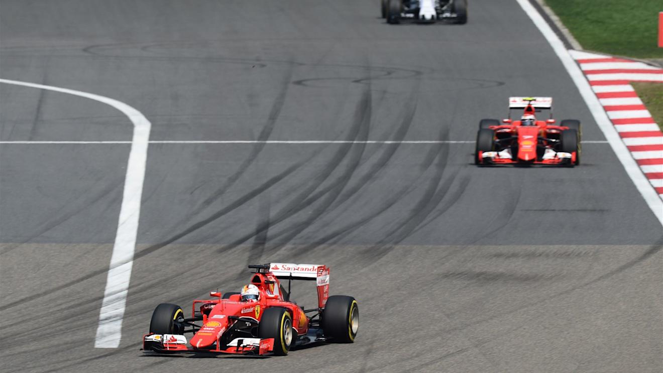 Sebastian Vettel (GER) Ferrari SF15-T at Formula One World Championship, Rd3, Chinese Grand Prix, Race, Shanghai, China, Sunday 12 April 2015. © Sutton Motorsport Images