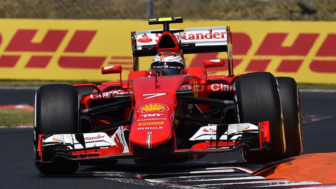 Kimi Raikkonen (FIN) Ferrari SF15-T at Formula One World Championship, Rd10, Hungarian Grand Prix, Practice, Hungaroring, Hungary, Friday 24 July 2015. © Sutton Motorsport Images