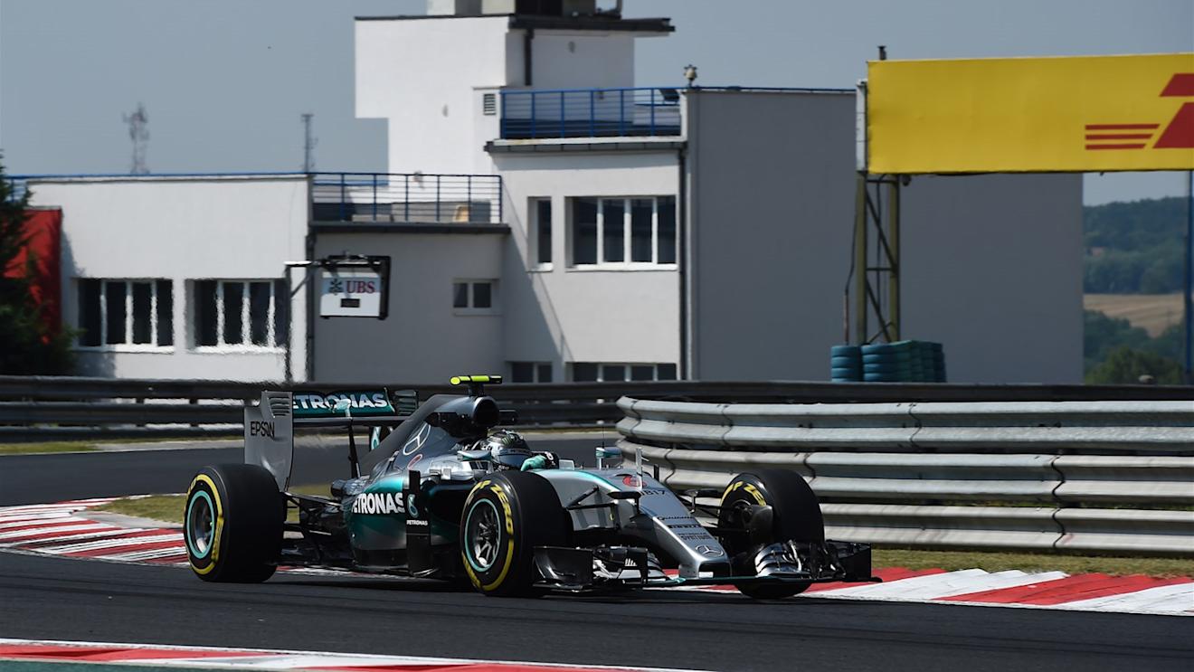 Nico Rosberg (GER) Mercedes AMG F1 W06 at Formula One World Championship, Rd10, Hungarian Grand Prix, Practice, Hungaroring, Hungary, Friday 24 July 2015. © Sutton Motorsport Images