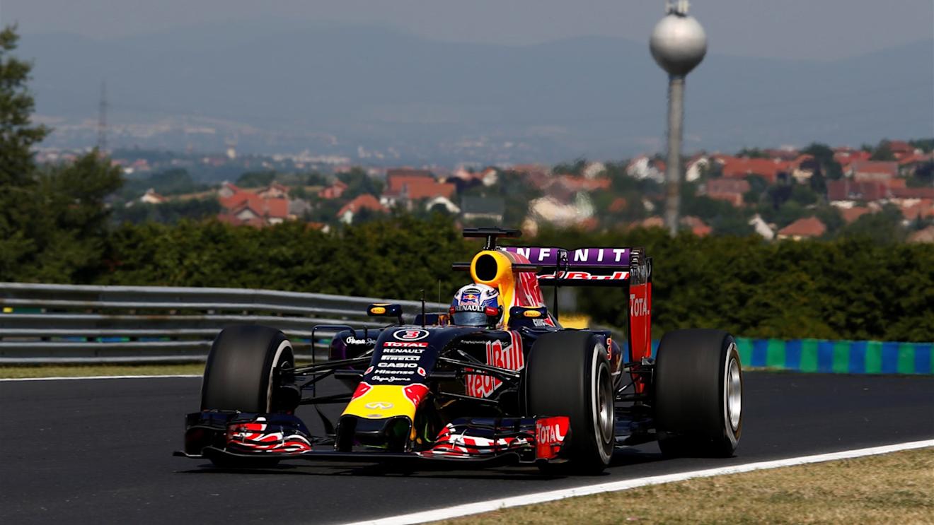 Daniel Ricciardo (AUS) Red Bull Racing RB11 at Formula One World Championship, Rd10, Hungarian Grand Prix, Practice, Hungaroring, Hungary, Friday 24 July 2015. © Sutton Motorsport Images