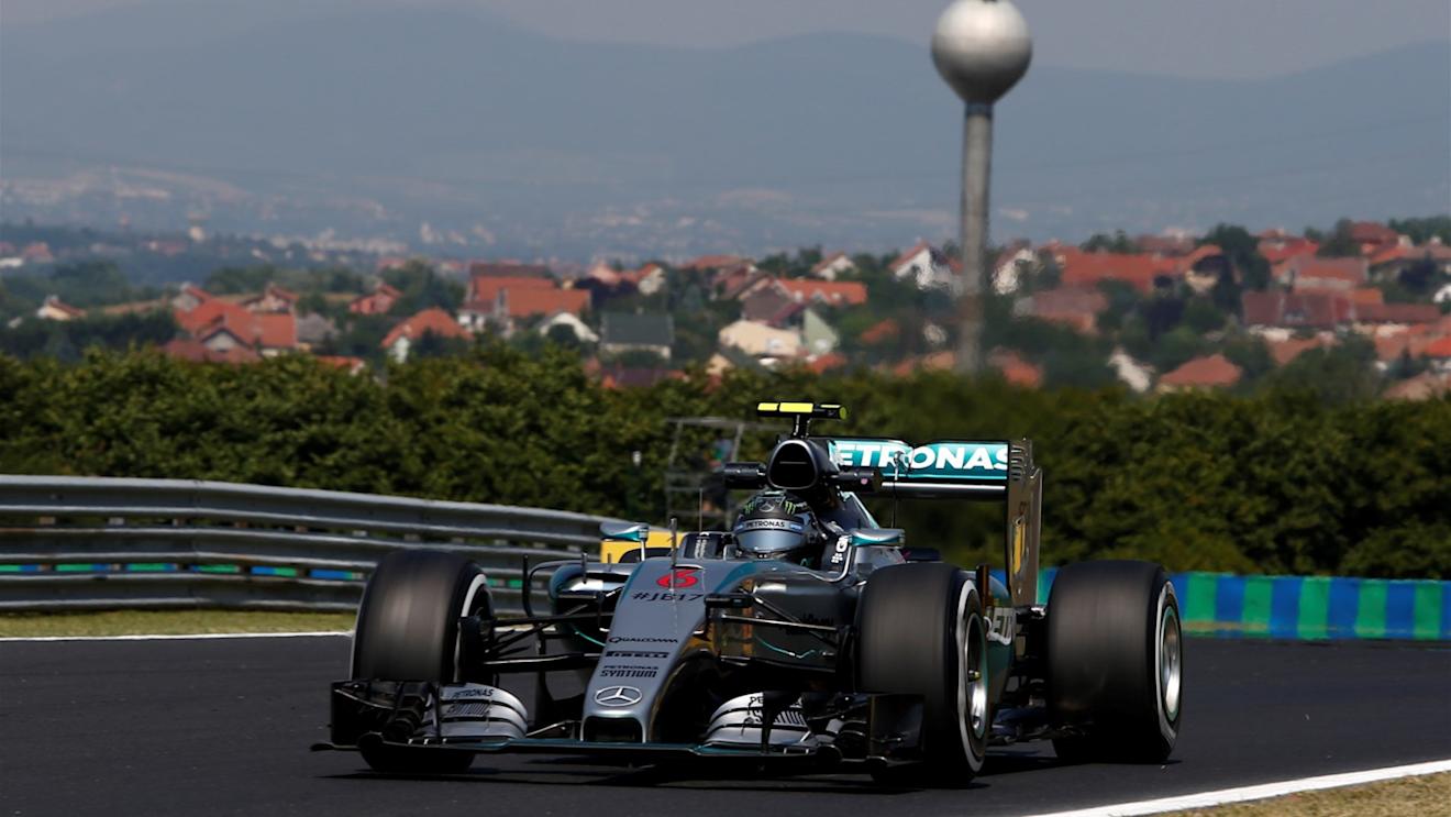 Nico Rosberg (GER) Mercedes AMG F1 W06 at Formula One World Championship, Rd10, Hungarian Grand Prix, Practice, Hungaroring, Hungary, Friday 24 July 2015. © Sutton Motorsport Images