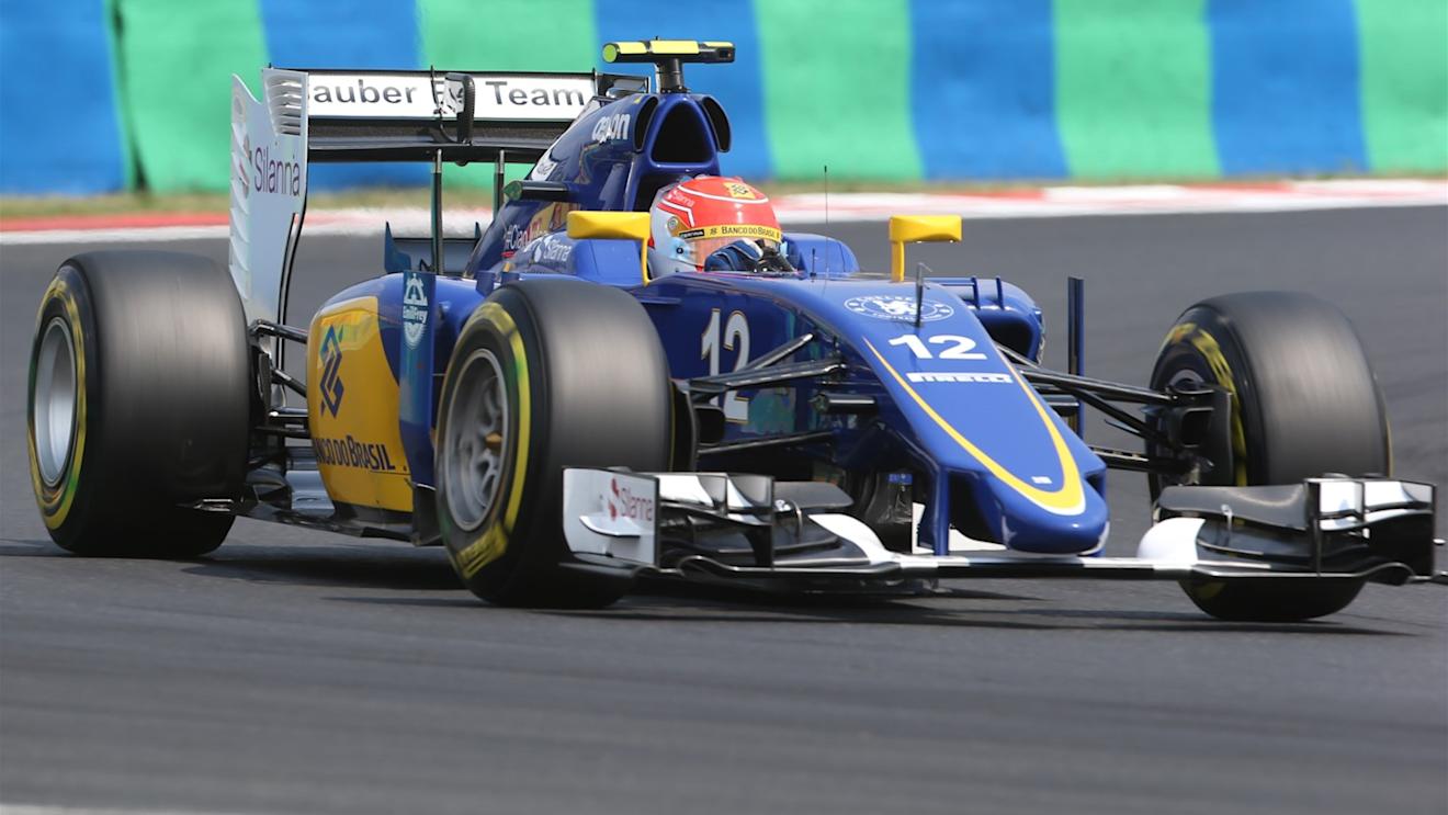 Felipe Nasr (BRA) Sauber C34 at Formula One World Championship, Rd10, Hungarian Grand Prix, Qualifying, Hungaroring, Hungary, Saturday 25 July 2015. © Sutton Motorsport Images