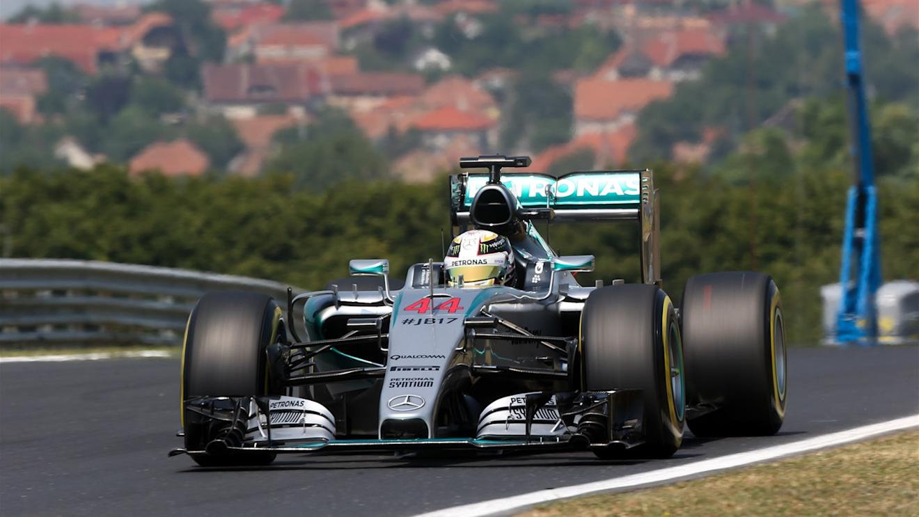 Lewis Hamilton (GBR) Mercedes AMG F1 W06 at Formula One World Championship, Rd10, Hungarian Grand Prix, Qualifying, Hungaroring, Hungary, Saturday 25 July 2015. © Sutton Motorsport Images
