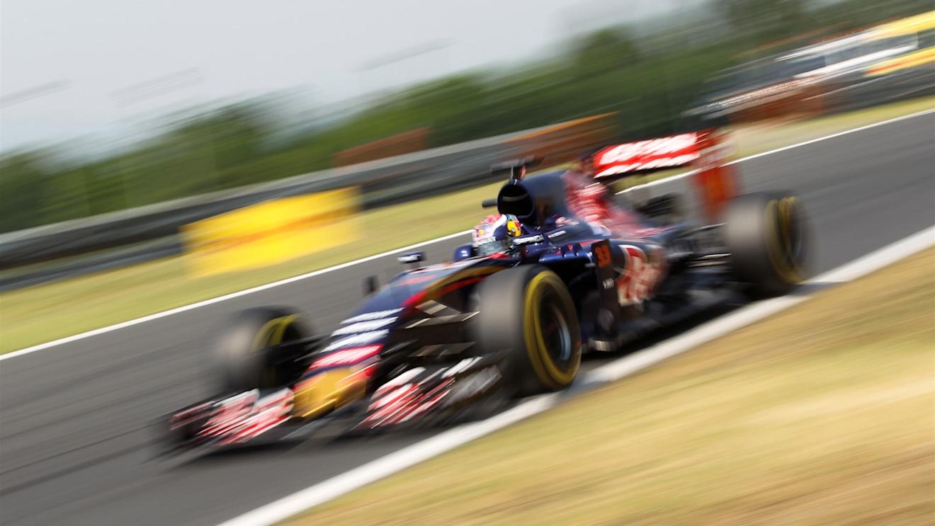 Max Verstappen (NDL) Scuderia Toro Rosso STR10 at Formula One World Championship, Rd10, Hungarian Grand Prix, Qualifying, Hungaroring, Hungary, Saturday 25 July 2015. © Sutton Motorsport Images
