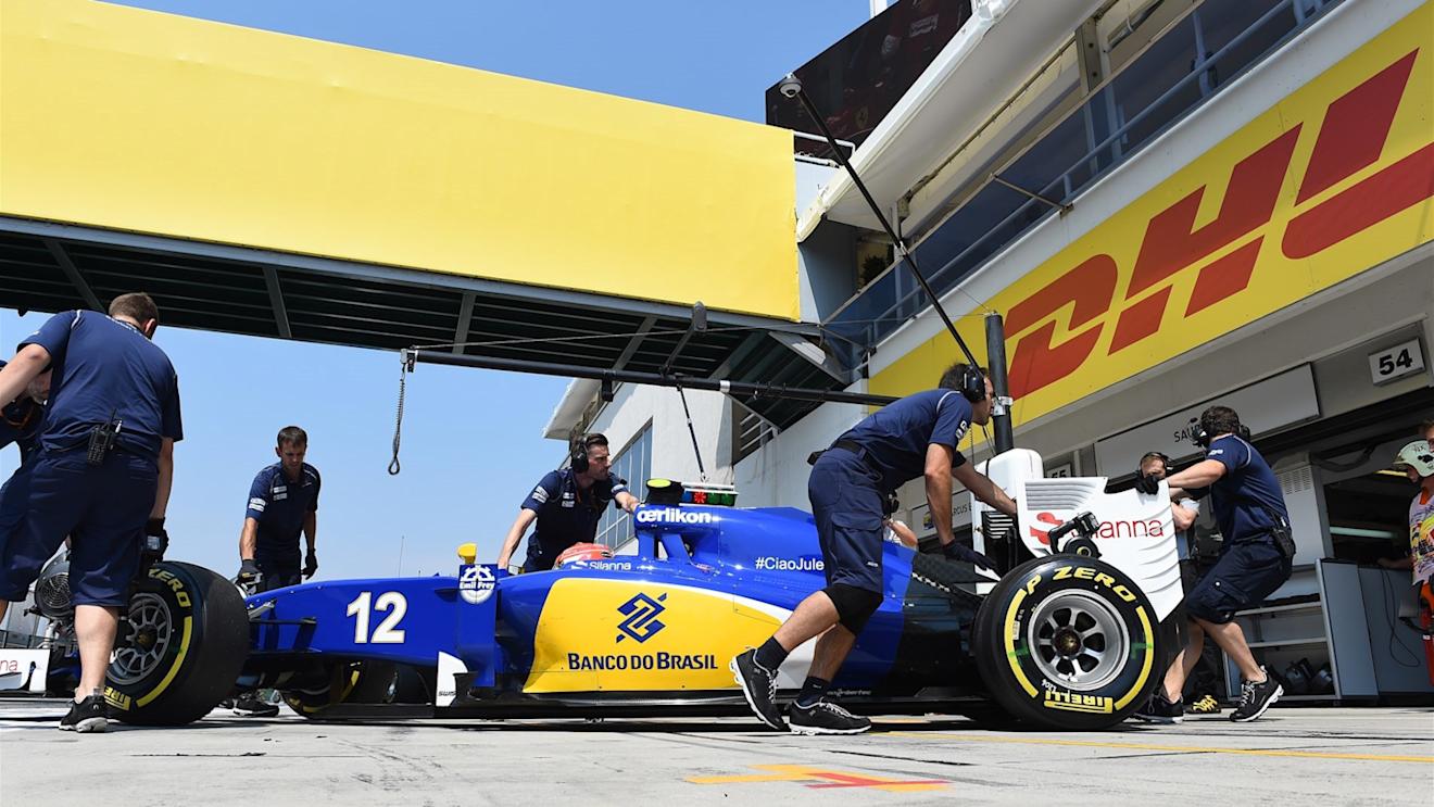 Felipe Nasr (BRA) Sauber C34 at Formula One World Championship, Rd10, Hungarian Grand Prix, Qualifying, Hungaroring, Hungary, Saturday 25 July 2015. © Sutton Motorsport Images