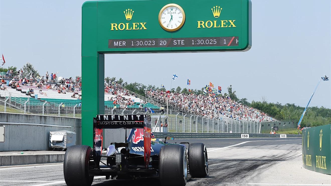 Daniel Ricciardo (AUS) Red Bull Racing RB11 at Formula One World Championship, Rd10, Hungarian Grand Prix, Qualifying, Hungaroring, Hungary, Saturday 25 July 2015. © Sutton Motorsport Images