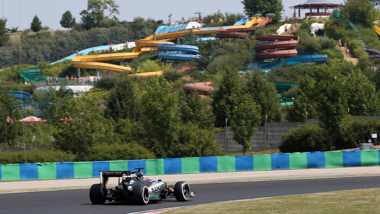 Nico Hulkenberg (GER) Force India VJM08 at Formula One World Championship, Rd10, Hungarian Grand Prix, Qualifying, Hungaroring, Hungary, Saturday 25 July 2015. © Sutton Motorsport Images
