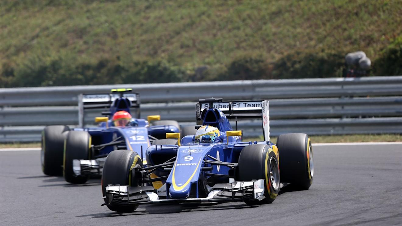 Marcus Ericsson (SWE) Sauber C34 at Formula One World Championship, Rd10, Hungarian Grand Prix, Race, Hungaroring, Hungary, Sunday 26 July 2015. © Sutton Motorsport Images