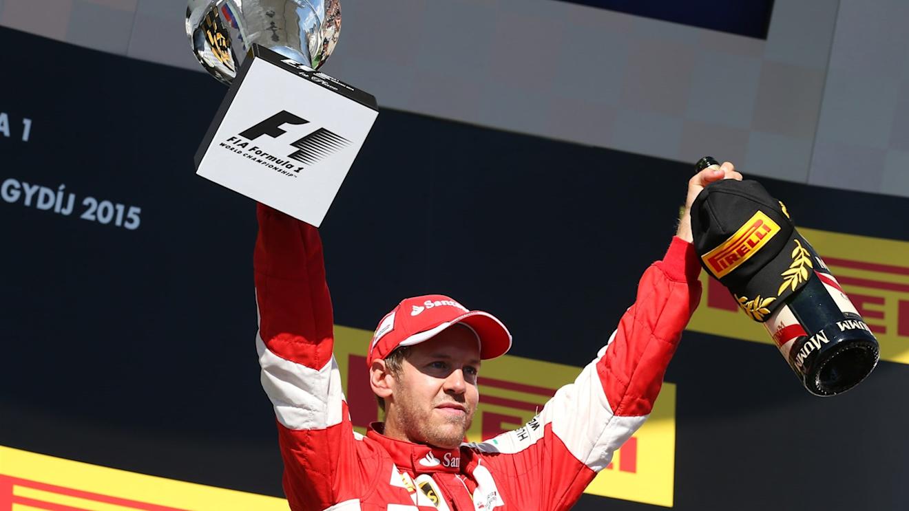 After his win in Hungary, Sebastian Vettel is hoping to close the points gap to Hamilton and Rosberg yet further in Belgium. © Sutton Motorsport Images