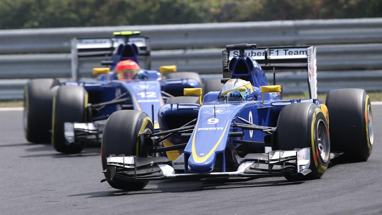 Marcus Ericsson (SWE) Sauber C34 at Formula One World Championship, Rd10, Hungarian Grand Prix, Race, Hungaroring, Hungary, Sunday 26 July 2015. © Sutton Motorsport Images