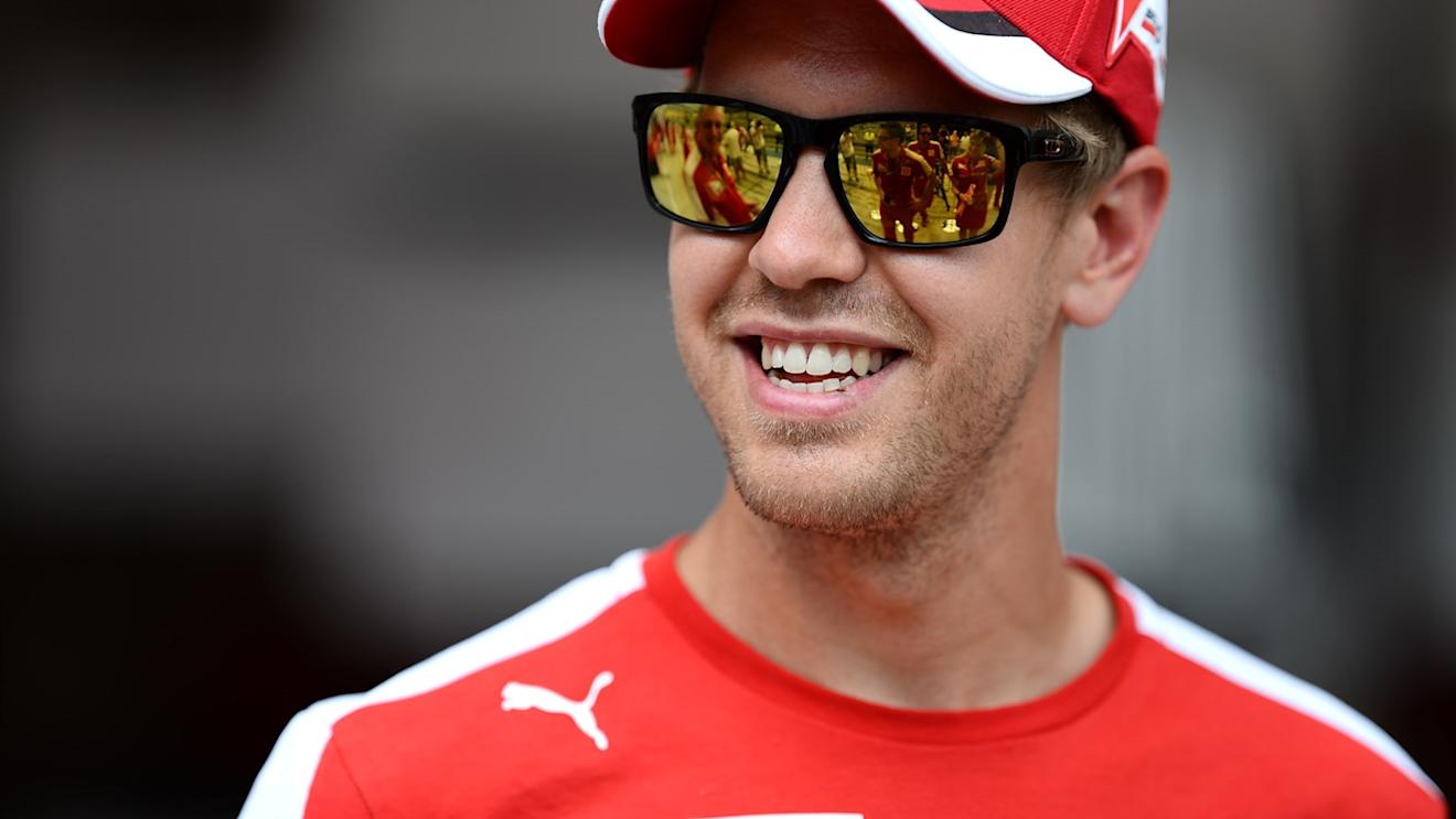Sebastian Vettel (GER) Ferrari at Formula One World Championship, Rd10, Hungarian Grand Prix, Preparations, Hungaroring, Hungary, Thursday 23 July 2015. © Sutton Motorsport Images
