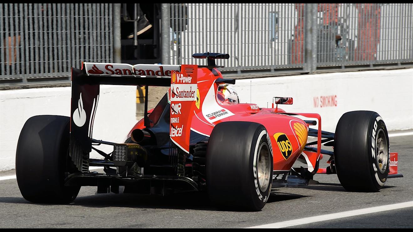Sebastian Vettel (GER) Ferrari SF15-T at Formula One World Championship, Rd12, Italian Grand Prix, Practice, Monza, Italy, Friday 4  September 2015. © Sutton Motorsport Images