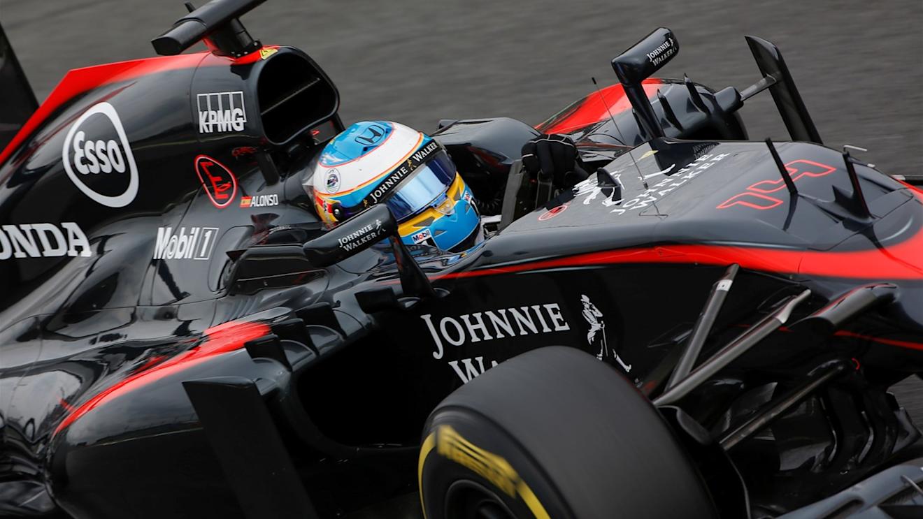Fernando Alonso (ESP) McLaren MP4-30 at Formula One World Championship, Rd12, Italian Grand Prix, Practice, Monza, Italy, Friday 4  September 2015. © Sutton Motorsport Images