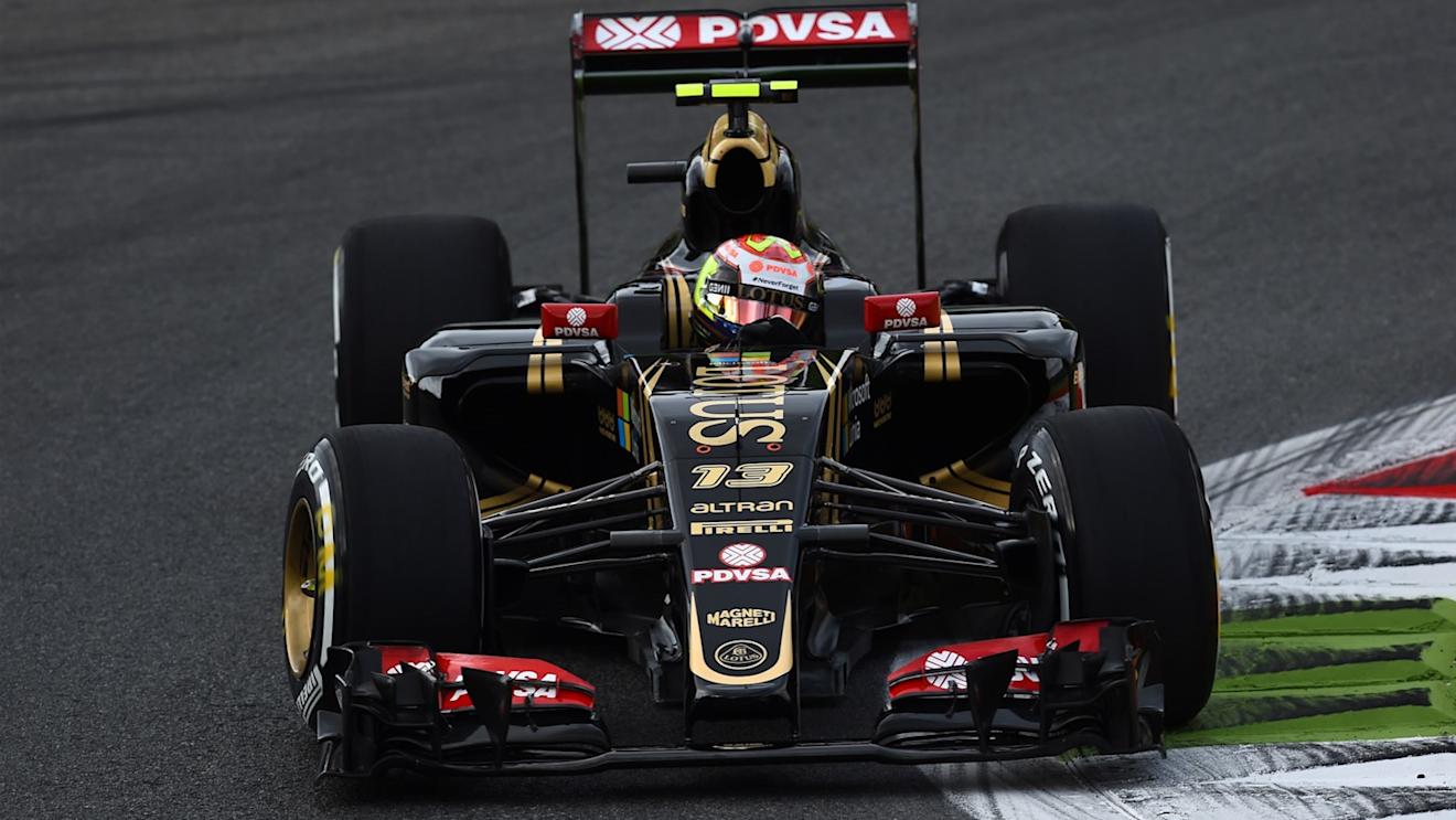 Pastor Maldonado (VEN) Lotus E23 Hybrid at Formula One World Championship, Rd12, Italian Grand Prix, Practice, Monza, Italy, Friday 4  September 2015. © Sutton Motorsport Images