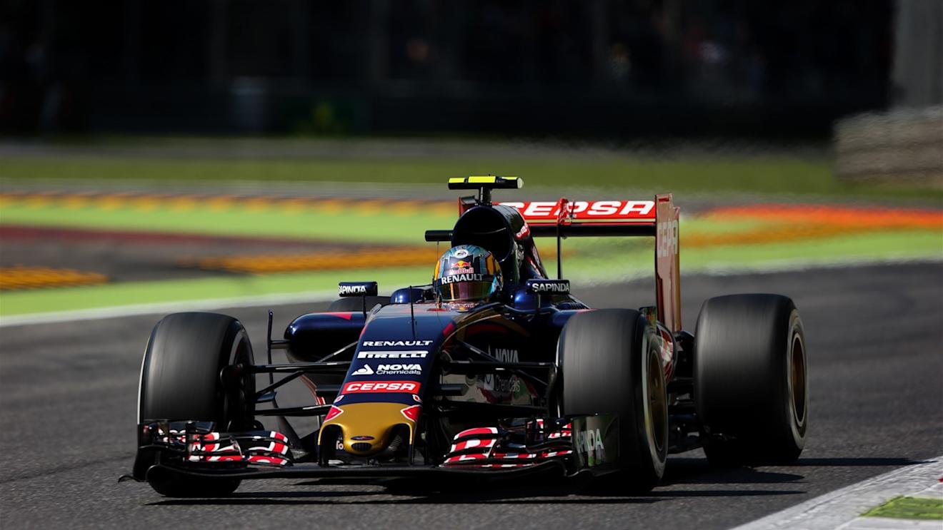 Carlos Sainz jr (ESP) Scuderia Toro Rosso STR10 at Formula One World Championship, Rd12, Italian Grand Prix, Qualifying, Monza, Italy, Saturday 5  September 2015. © Sutton Motorsport Images