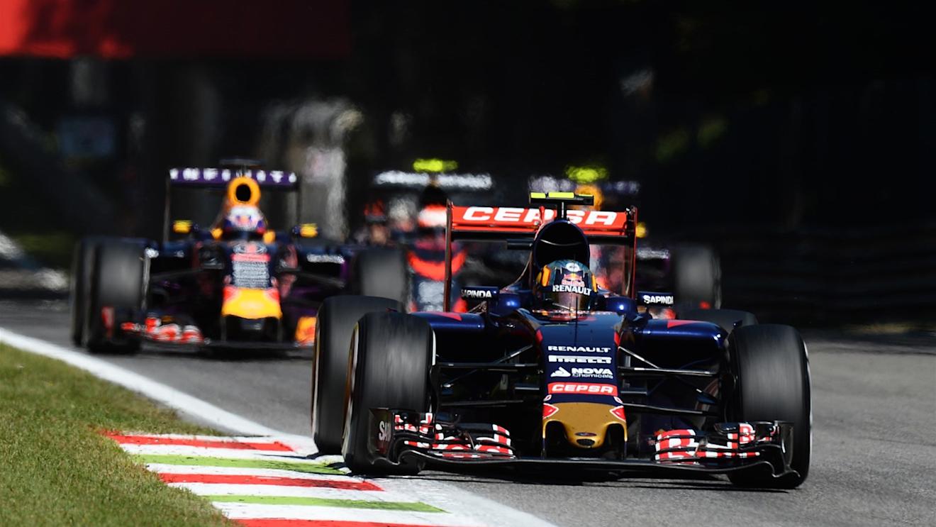 Carlos Sainz jr (ESP) Scuderia Toro Rosso STR10 at Formula One World Championship, Rd12, Italian Grand Prix, Race, Monza, Italy, Sunday 6  September 2015. © Sutton Motorsport Images