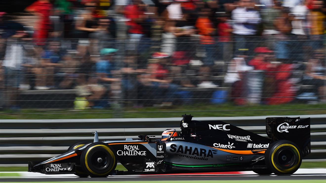 Nico Hulkenberg (GER) Force India VJM08 at Formula One World Championship, Rd12, Italian Grand Prix, Race, Monza, Italy, Sunday 6  September 2015. © Sutton Motorsport Images