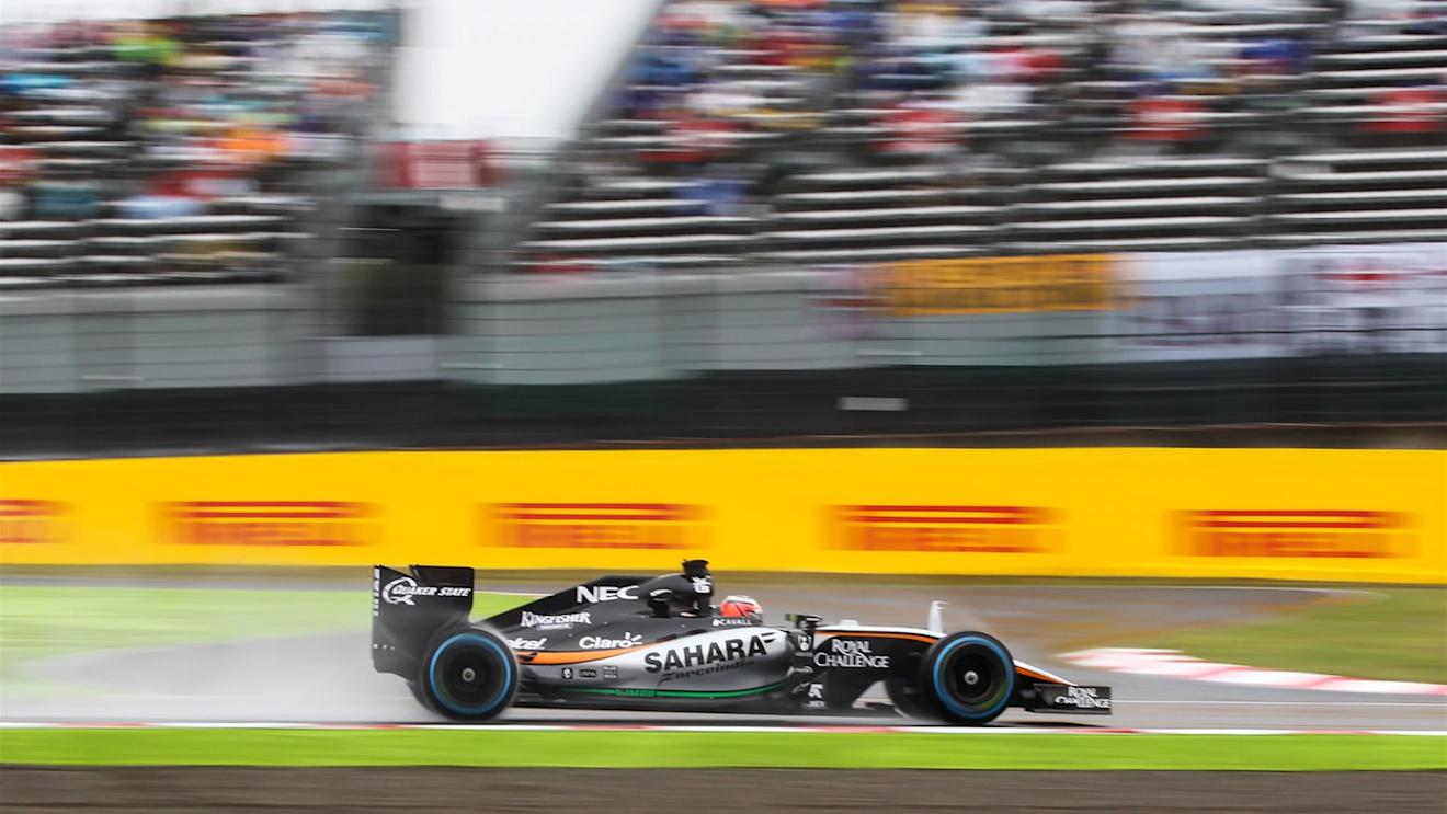 Nico Hulkenberg (GER) Force India VJM08 at Formula One World Championship, Rd14, Japanese Grand Prix, Practice, Suzuka, Japan, Friday 25 September 2015. © Sutton Motorsport Images