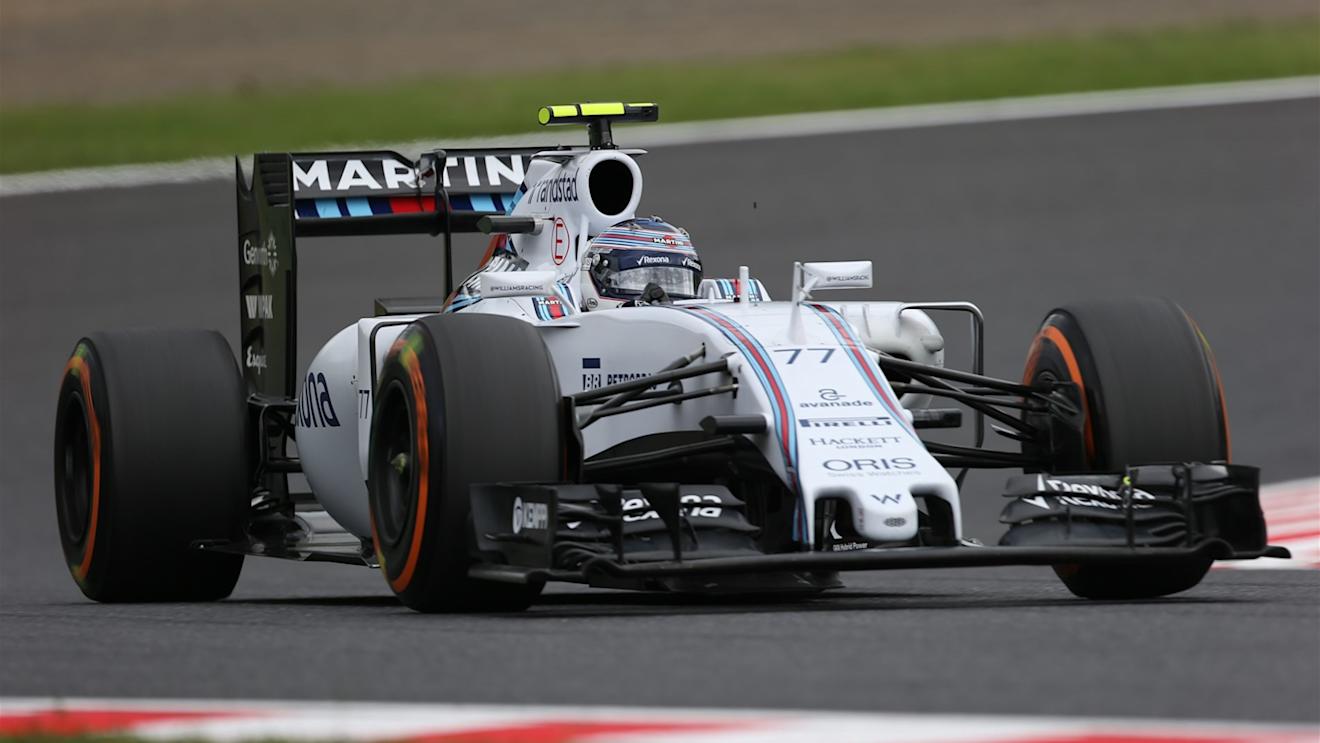 Valtteri Bottas (FIN) Williams FW37 at Formula One World Championship, Rd14, Japanese Grand Prix, Qualifying, Suzuka, Japan, Saturday 26 September 2015. © Sutton Motorsport Images
