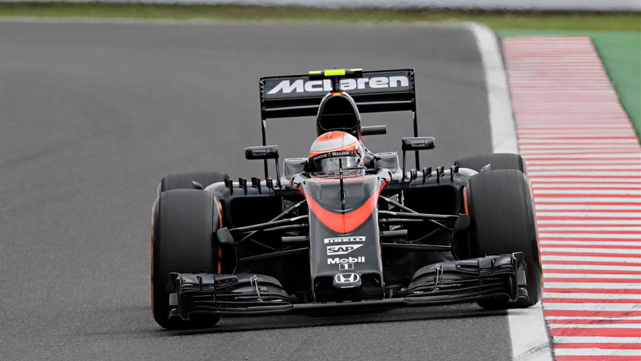Jenson Button (GBR) McLaren MP4-30 at Formula One World Championship, Rd14, Japanese Grand Prix, Qualifying, Suzuka, Japan, Saturday 26 September 2015. © Sutton Motorsport Images