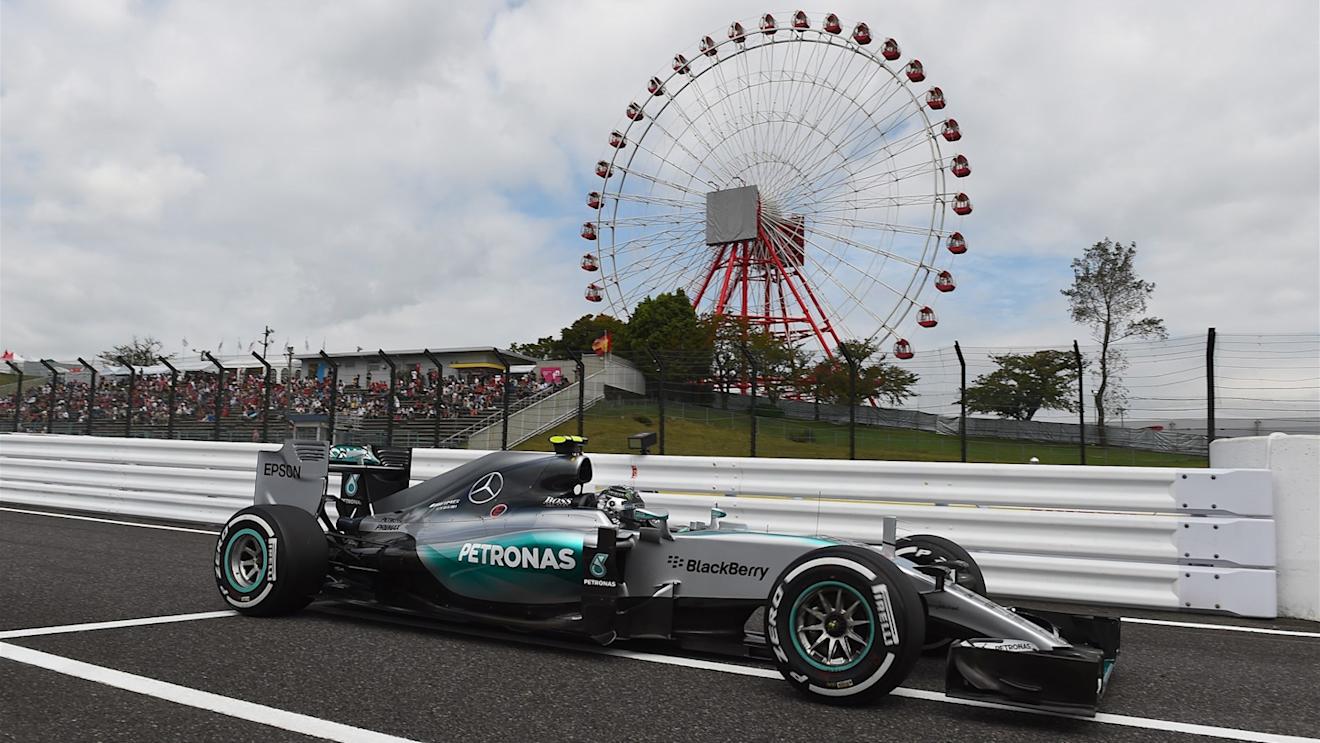 Nico Rosberg (GER) Mercedes AMG F1 W06 at Formula One World Championship, Rd14, Japanese Grand Prix, Qualifying, Suzuka, Japan, Saturday 26 September 2015. © Sutton Motorsport Images