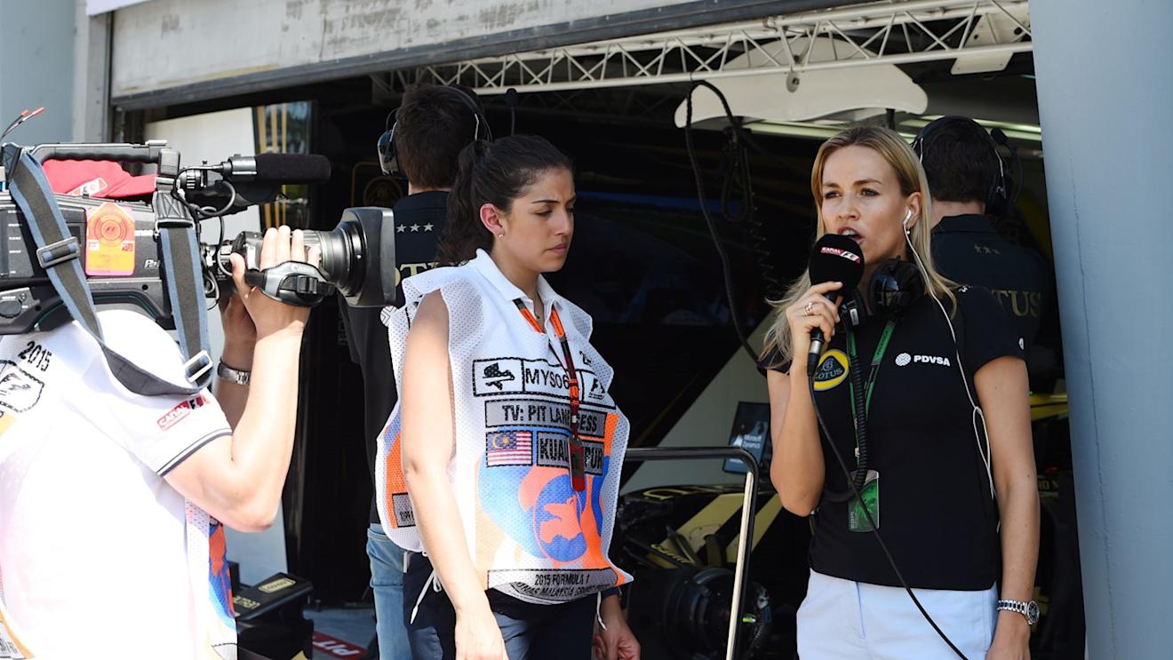 Carmen Jorda (ESP) Lotus F1 Development Driver at Formula One World Championship, Rd2, Malaysian Grand Prix, Practice, Sepang, Malaysia, Friday 27  March 2015. © Sutton Motorsport Images