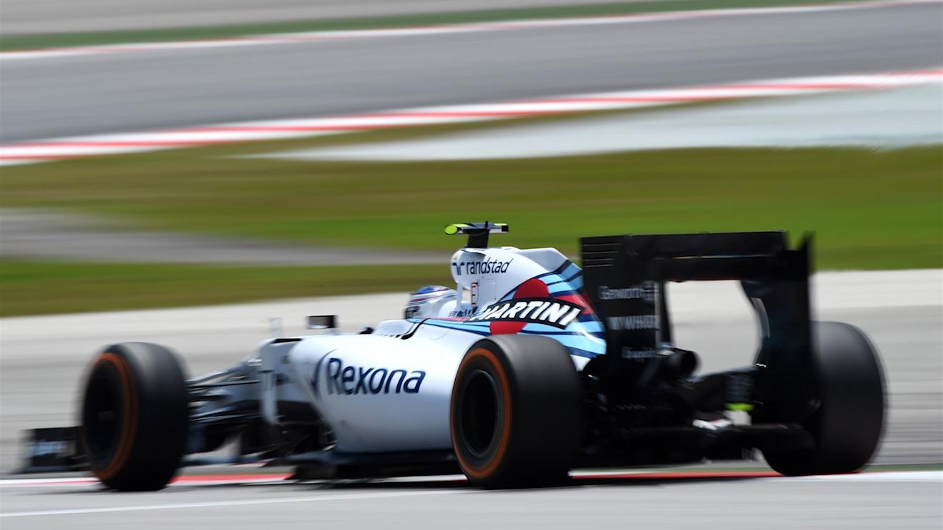 Valtteri Bottas (FIN) Williams FW37 at Formula One World Championship, Rd2, Malaysian Grand Prix, Practice, Sepang, Malaysia, Friday 27  March 2015. © Sutton Motorsport Images