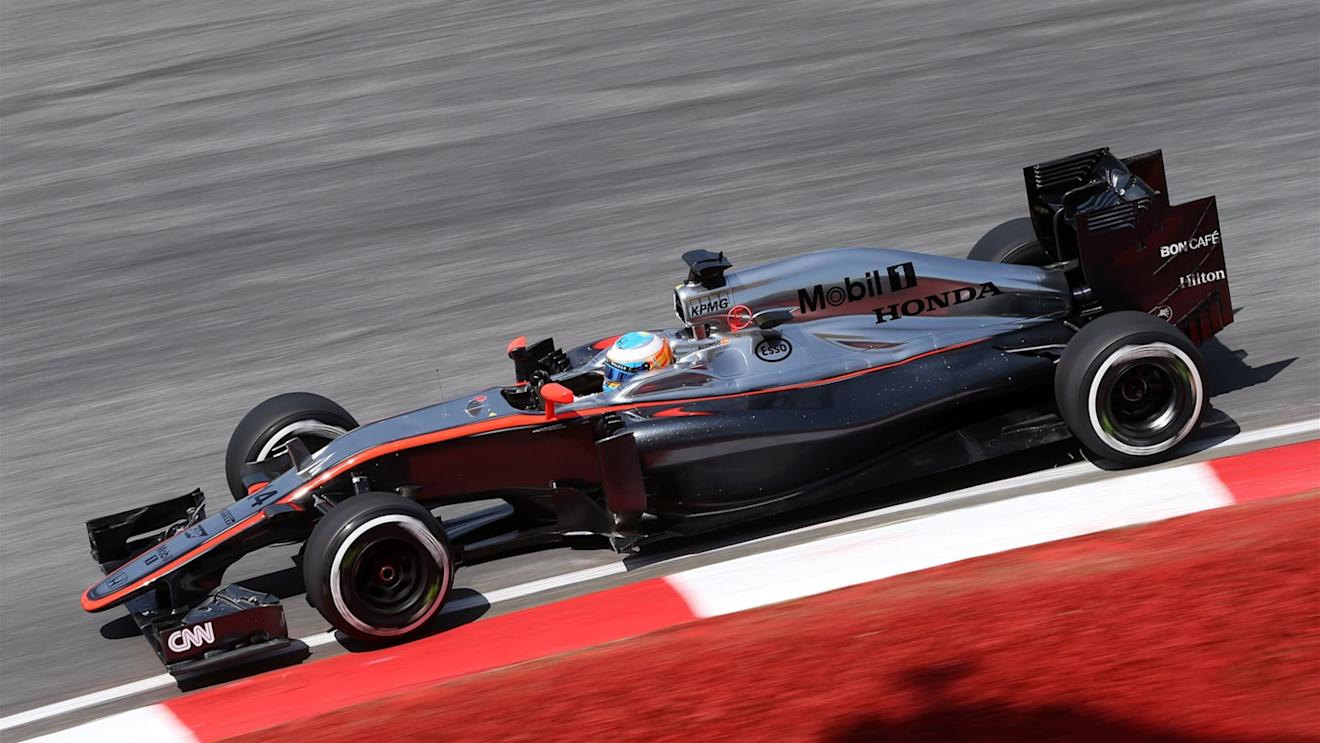 Fernando Alonso (ESP) McLaren MP4-30 at Formula One World Championship, Rd2, Malaysian Grand Prix, Practice, Sepang, Malaysia, Friday 27  March 2015. © Sutton Motorsport Images
