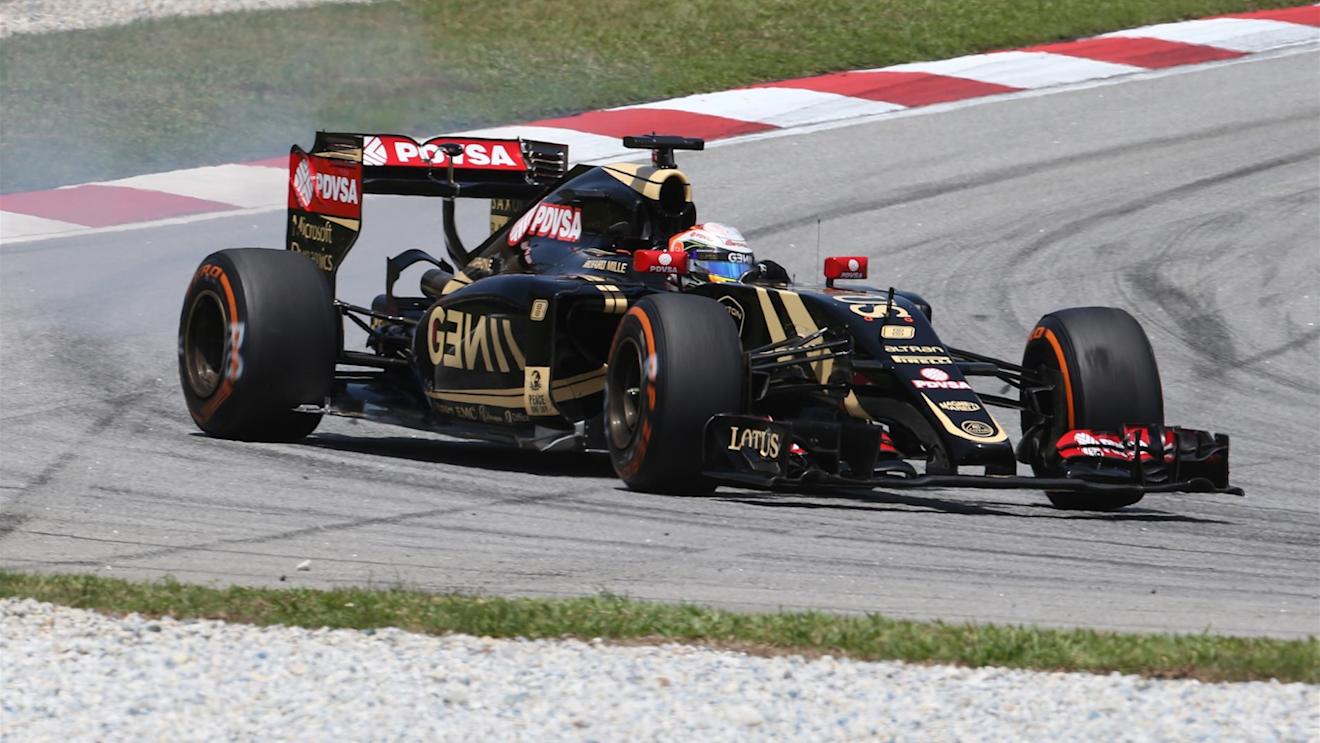 Romain Grosjean (FRA) Lotus E23 Hybrid at Formula One World Championship, Rd2, Malaysian Grand Prix, Qualifying, Sepang, Malaysia, Saturday 28  March 2015. © Sutton Motorsport Images
